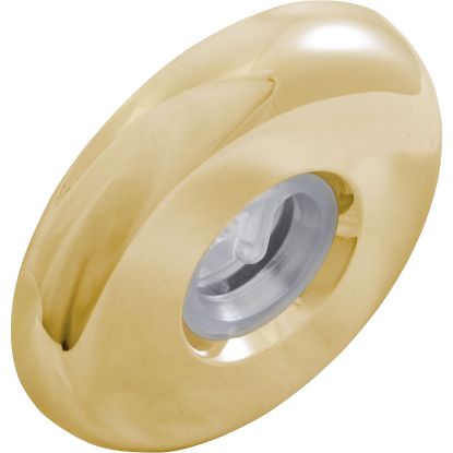 23326-PB Escutcheon BWG/GG Mini JetThdw/2Roto OrifSmthBrass/Clr