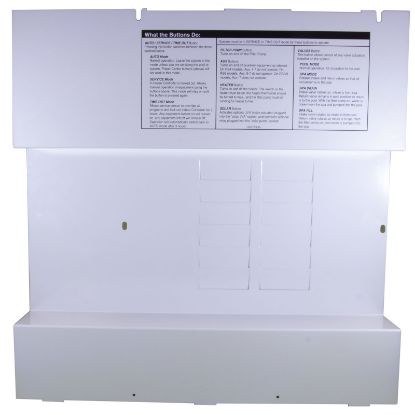 R0562000 Dead Front Panel Zodiac AquaLink RS/PureLink Power Center