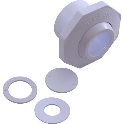 542002 Inlet Fitting Pentair 1-1/2" Slip Economy Insider White