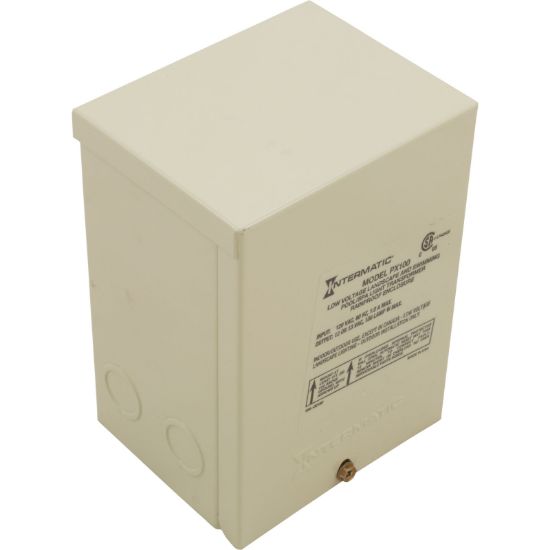 PX100 Transformer Intermatic 115v 12v/13v 100w Beige Steel