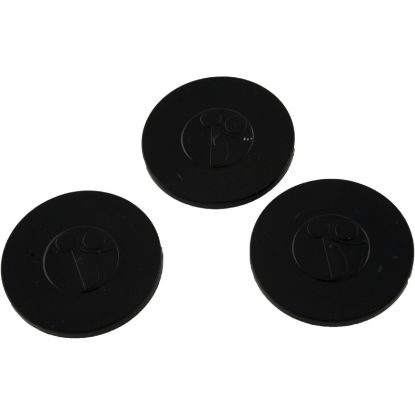 9-100-1115 Hub Cap Zodiac Polaris 340/ATV/360/380 Quantity 3 Black