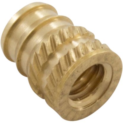 820-4110 Brass Insert Waterway Knurled  8-32 x 5/16"