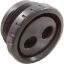 212-9171 Eyeball Fitting WW 1-1/2"mpt 2-1/4"fd Plstr Blk