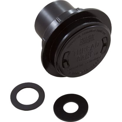 3-3-112 Return Fitting/Inlet Zodiac ThreadCare 1.5" and 1" Black