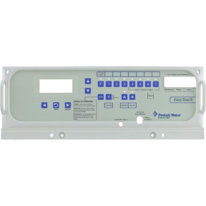 520656 Faceplate Pentair EasyTouch Outdoor Control Panel