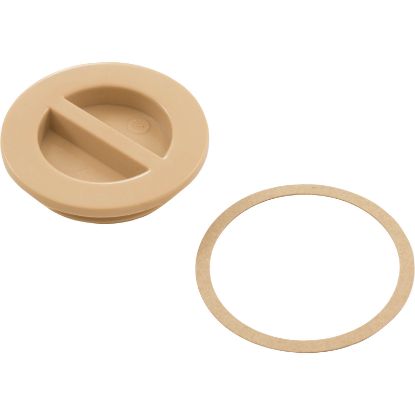 25542-009-000 1.5In Npt Flat Plug Tan