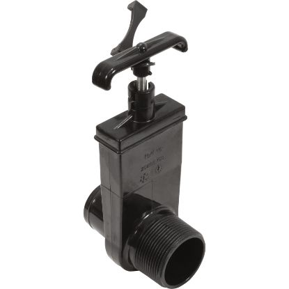 25856-154-000 Slice Valve 1.5In Mip X 1.5In Hose Adapter Black