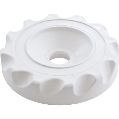 602-3530 Cap WW Top Access Diverter Valve 2" Scalloped White