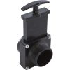 7205 Gate Valve 3 pc Valterra 2"mpt x 2"s 40psi Black